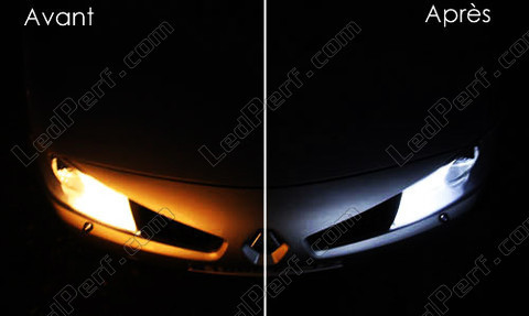 LED parkkivalot xenon valkoinen Renault Megane 2