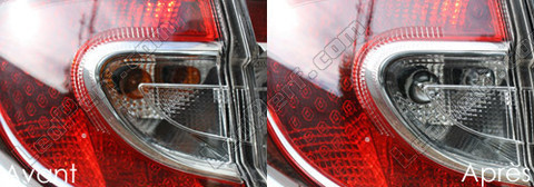 LED kromatut suuntavilkut Renault Megane 3