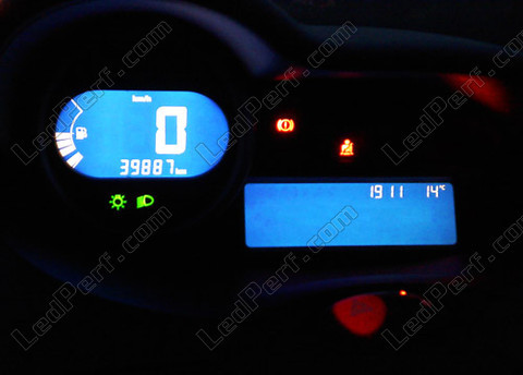 LED kojelauta sininen Renault Twingo 2