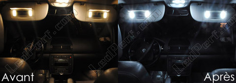 LED meikkipeilit - aurinkosuoja Seat Alhambra 7MS 2001-2010
