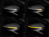 Osram LEDriving® dynaamisten vilkkujen valon eri vaiheet Seat Arona sivupeileille
