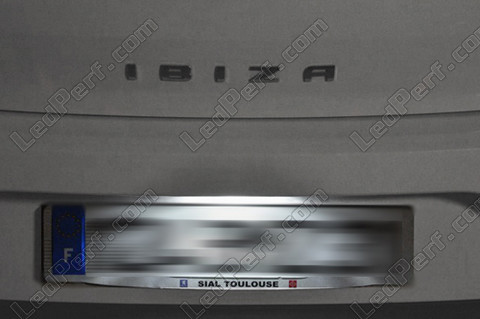LED rekisterikilpi Seat Ibiza 6J