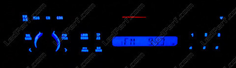 LED autoradio sininen Seat Leon 1M