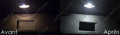 LED meikkipeilit aurinkosuoja Skoda Superb 3T