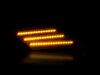 Dynaamisten LED-sivuvilkutjen maksimaalinen valaistus Subaru BRZ