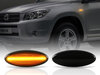Dynaamiset LED-sivuvilkut Toyota Aygo varten