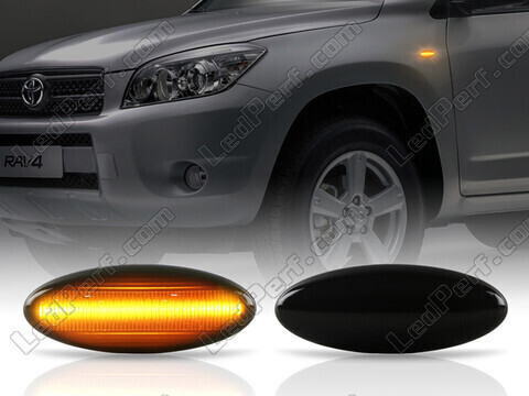 Dynaamiset LED-sivuvilkut Toyota Aygo varten
