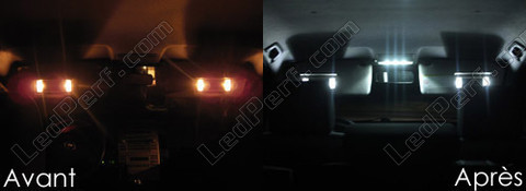 LED meikkipeilit - aurinkosuoja Toyota Corolla Verso
