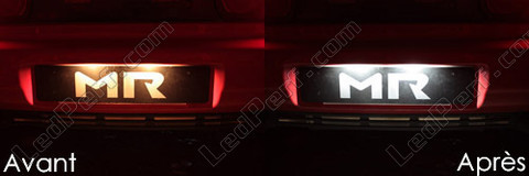 LED rekisterikilpi Toyota MR MK2