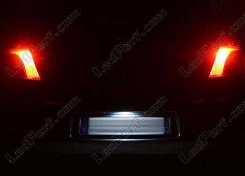 LED rekisterikilpi Toyota Yaris 2