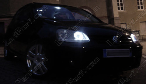LED parkkivalot xenon valkoinen Volkswagen Golf 5