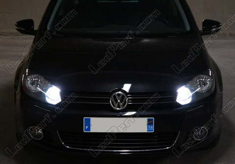 LED päiväajovalot - päiväajovalot Volkswagen Golf 6