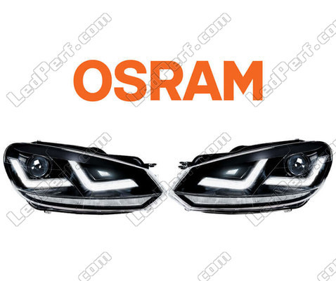 Ajovalot Osram LEDriving® Xenarc Volkswagen Golf 6 -mallille - LED ja Xenon