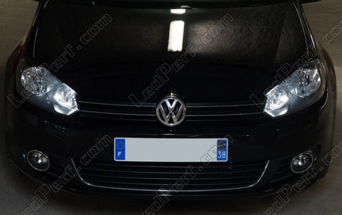 LED parkkivalot xenon valkoinen Volkswagen Golf 6