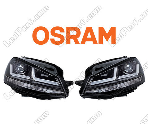 LED-ajovalot Osram LEDriving® Volkswagen Golf 7 -mallille