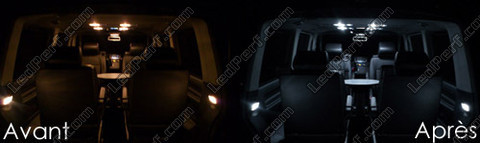 LED ohjaamo Volkswagen Multivan T5