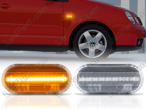 Dynaamiset LED-sivuvilkut Volkswagen Polo 4 (9N1) varten