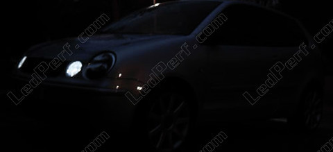 LED parkkivalot xenon valkoinen Volkswagen Polo 4 (9N1)