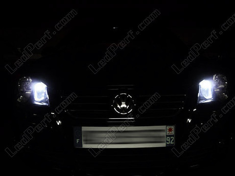 LED parkkivalot xenon valkoinen Volkswagen Polo 4 (9N3)
