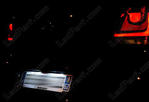 LED rekisterikilpi Volkswagen Polo 6r 2010