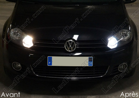 LED päiväajovalot - päiväajovalot Volkswagen Sharan 7N