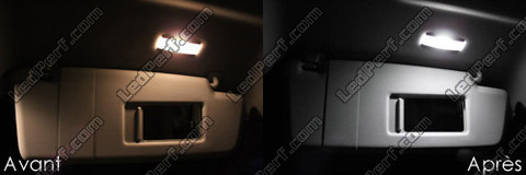 LED meikkipeilit aurinkosuoja Volkswagen Sharan 7N 2010