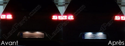 LED rekisterikilpi Volkswagen Sportsvan