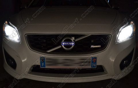 polttimo Xenon effect Kaukovalot Volvo C30 Led