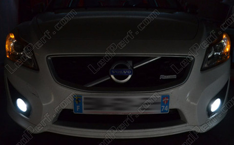 polttimo Xenon effect sumuvalot Volvo C30 Led
