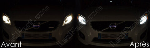 LED Lähivalot Volvo S40 II
