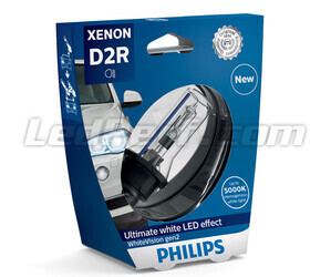 Xenon Polttimo D2R Philips WhiteVision Gen2 +120 % 5000K - 85126WHV2S1