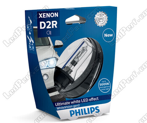 Xenon Polttimo D2R Philips WhiteVision Gen2 +120 % 5000K - 85126WHV2S1