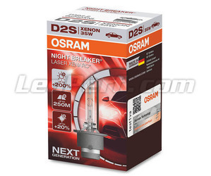 Xenon Polttimo D2S Osram Xenarc Night Breaker Laser +200% - 66240XNL kohdassa Pakkaus