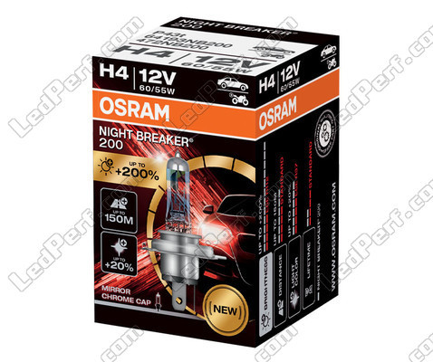 Polttimo H4 OSRAM Night Breaker® 200 - 64193NB200 -Myydään yksittäin