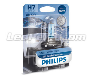 1x polttimo H7 Philips WhiteVision ULTRA +60 % 55W - 12972WVUB1