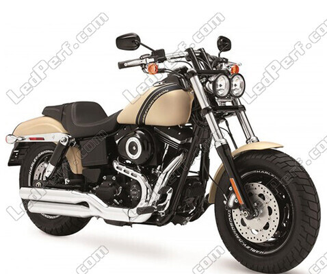 Moottoripyörä Harley-Davidson Fat Bob 1690 (2014 - 2017)