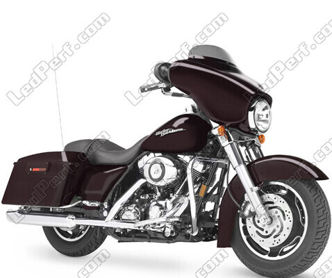 Moottoripyörä Harley-Davidson Street Glide 1584 (2007 - 2011)