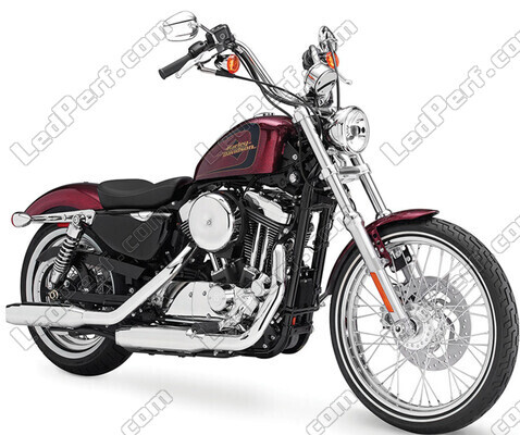 Moottoripyörä Harley-Davidson Seventy Two XL 1200 V (2012 - 2016)