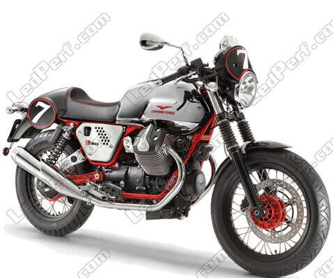 Moottoripyörä Moto-Guzzi V7 Racer 750 (2008 - 2020)
