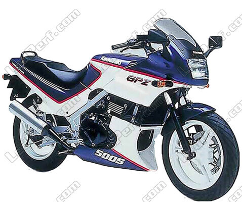 Moottoripyörä Kawasaki GPZ 500 S (1994 - 2005)