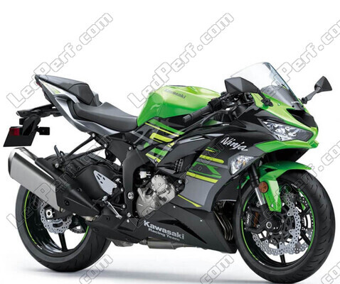 Moottoripyörä Kawasaki Ninja ZX-6R 636 (2018 - 2020) (2018 - 2020)