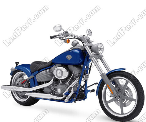 Moottoripyörä Harley-Davidson Rocker 1584 (2007 - 2011)