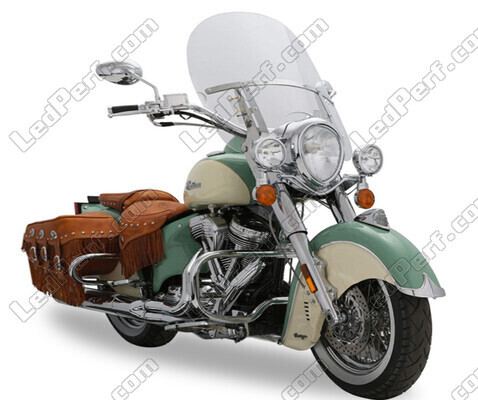 Moottoripyörä Indian Motorcycle Chief deluxe deluxe / vintage / roadmaster 1720 (2009 - 2013) (2009 - 2013)