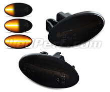 Dynaamiset LED-sivuvilkut Peugeot 206 varten