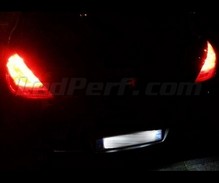 LED-rekisterikilven valaistuspaketti (xenon valkoinen) Peugeot 308 -mallille / RCZ