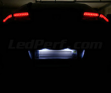 LED-rekisterikilven valaistuspaketti (xenon valkoinen) Renault Laguna 3 -mallille