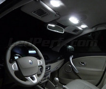 Ylellinen full LED-sisustuspaketti (puhtaan valkoinen) Renault Fluence -mallille