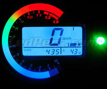 LED-mittaripaketti - tyyppi 2 - Kawasaki Z750 Modille. 2003-2006.