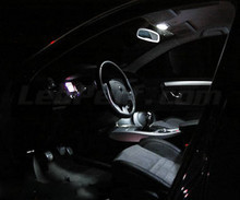Ylellinen LED-sisustuspaketti (puhtaan valkoinen) Renault Laguna 2 -mallille vaihe 2