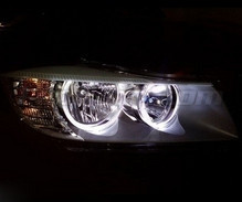 Angel eyes LED-paketti BMW 3-sarjan (E90 - E91) vaihe 2 (LCI) - Ilman alkuperäistä xenon